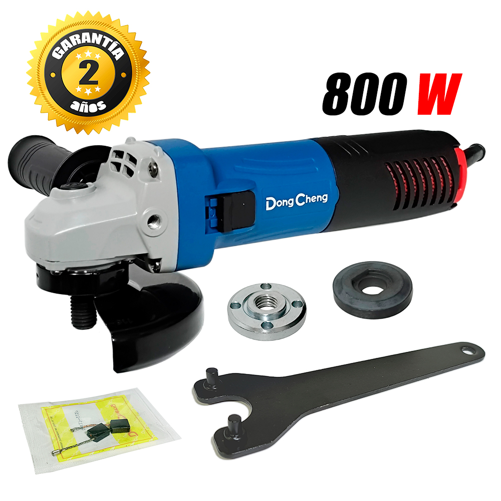 Amoladora Esmeril Angular 4.5" Dongcheng DSM09-115S 800W 11800rpm