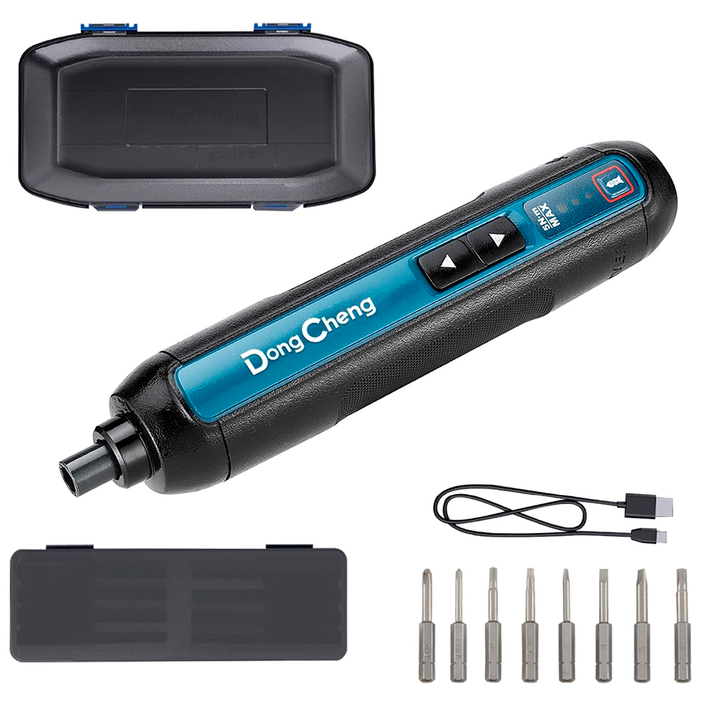 Atornillador Inalambrico 1/4" Dongcheng DCPL04-5E 4V 5Nm 2Ah