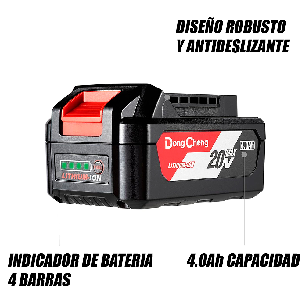 Bateria Dongcheng FFBL2040 20V Max 4Ah - Imagen 2