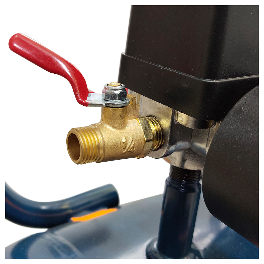 Compresora Silenciosa sin Aceite Industrial Dongcheng DQE1200/30L 30 Litros 1200W - Imagen 5