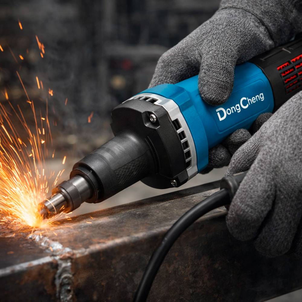 Rectificadora Turbineta 1/4" Dongcheng DSJ08-25 710W - Imagen 4