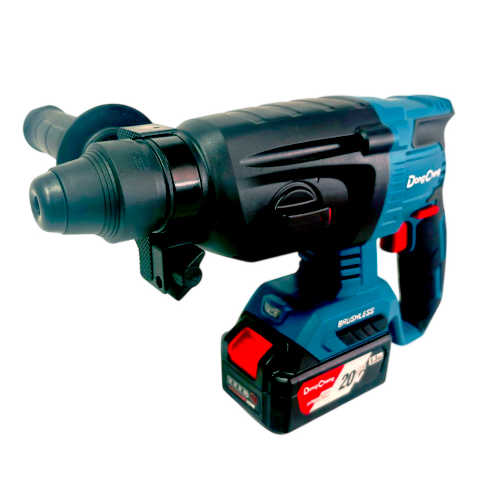 Rotomartillo Inalambrico SDS-Plus Industrial Dongcheng DCZC04-24FK 20V 2.7J 2Bat x 5Ah Brushless - Imagen 3