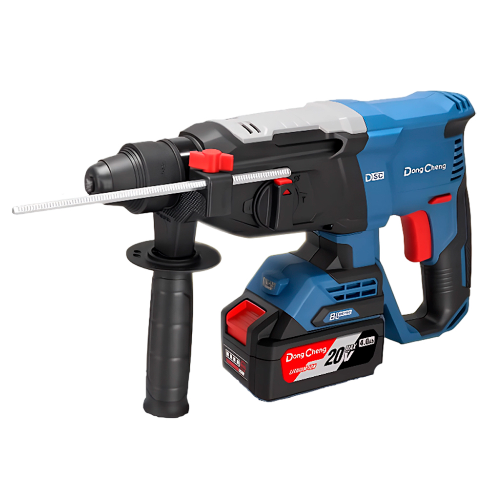 Rotomartillo Inalámbrico Industrial SDS-Plus Dongcheng DCZC02-26EM 20V 3.1J 2Bat x 4Ah Brushless - Imagen 2
