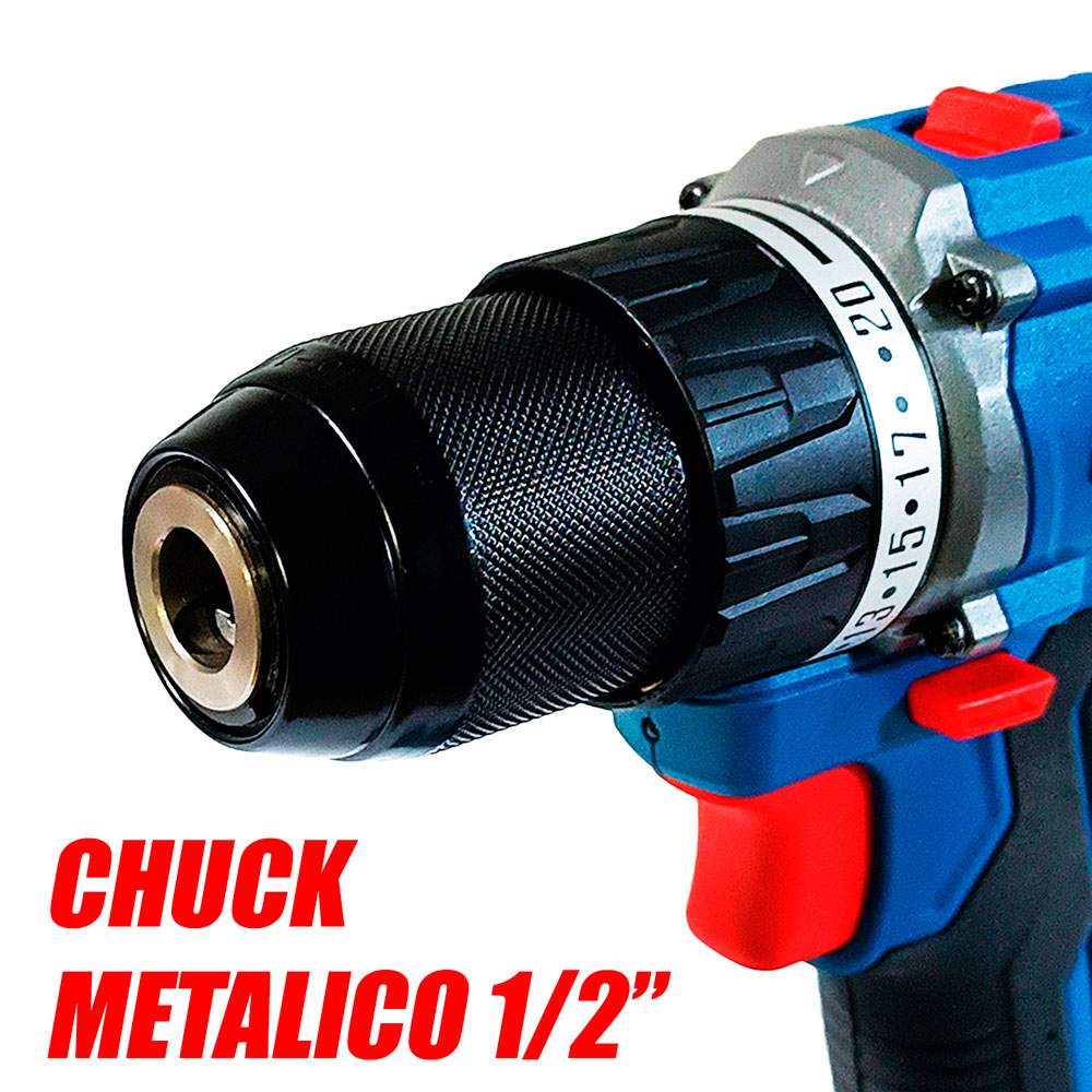 Combo Kit Dongcheng DCKIT26AM Taladro Percutor + Atornillador de Impacto 20V Brushless - Imagen 5