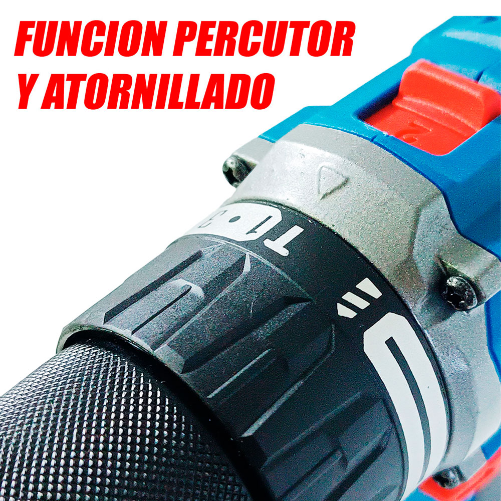 Combo Kit Dongcheng DCKIT26AM Taladro Percutor + Atornillador de Impacto 20V Brushless - Imagen 6