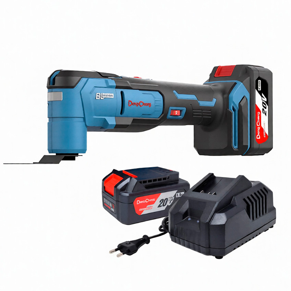 Multiherramienta Sierra Oscilante Multitool Dongcheng DCMD20EM 20V 2Bat x 4Ah Brushless - Imagen 2