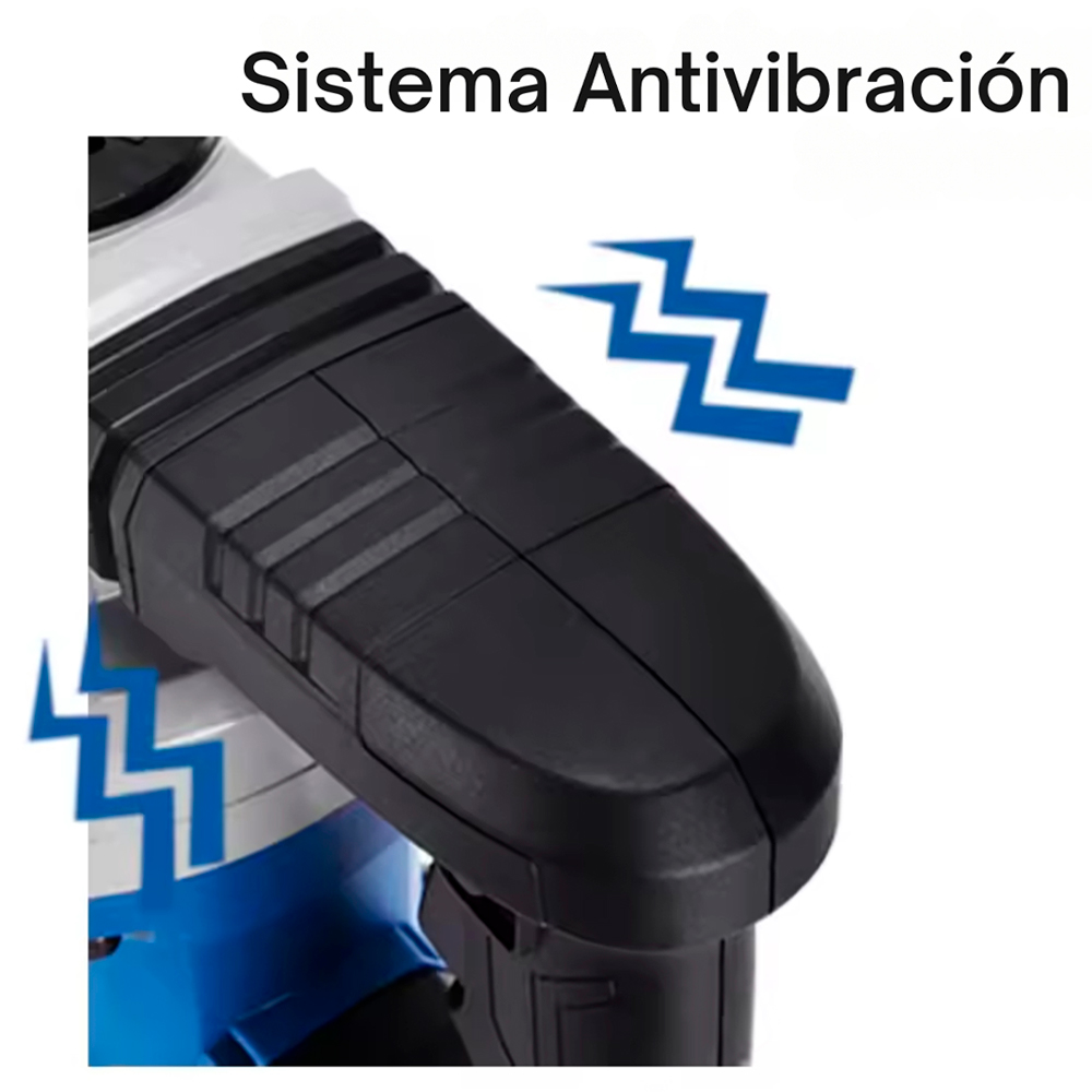 Martillo Demoledor Hexagonal 17mm Dongcheng DZG06-6S 1400W 16.8J 6.8kg - Imagen 6