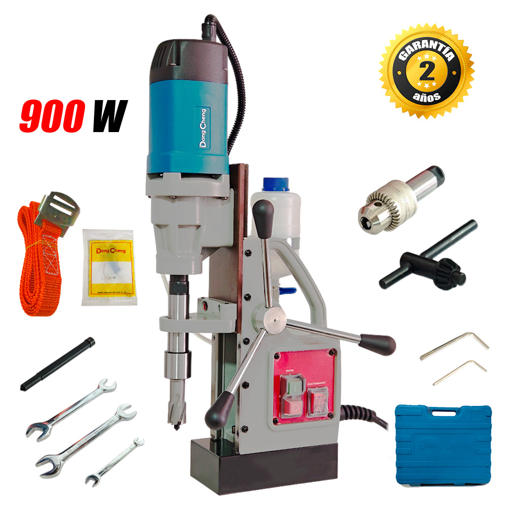 Taladro Magnetico Weldon 19mm Dongcheng DJC02-30 900W 11500N 30mm