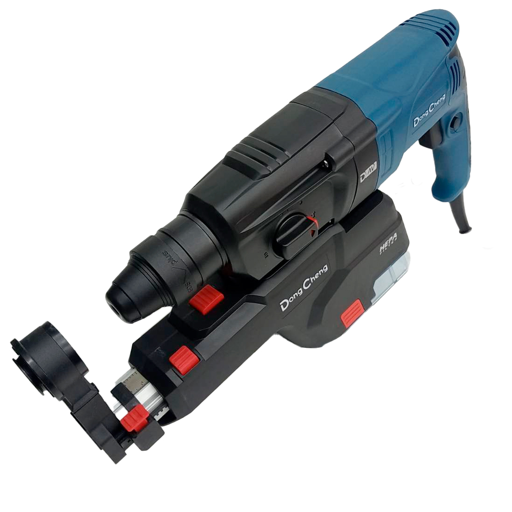 Rotomartillo SDS-Plus Dongcheng DZC05-26XC 800W 3.1J 26mm + Adaptador Polvo - Imagen 2