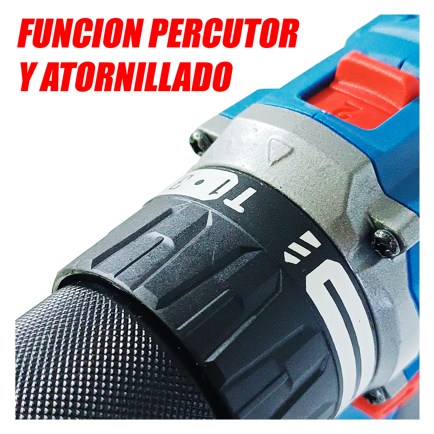 Taladro Atornillador Percutor Inalambrico 1/2" Dongcheng DCJZ2060iAM 20V 60Nm 2Bat x 2Ah Brushless - Imagen 5