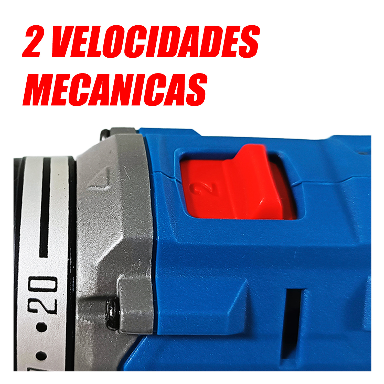 Taladro Atornillador Percutor Inalambrico 1/2" Dongcheng DCJZ2060iAM 20V 60Nm 2Bat x 2Ah Brushless - Imagen 7